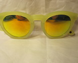 Wild+Free Yellow Sunglasses: Diff Eyewear, Handmade Acetate - $28.50