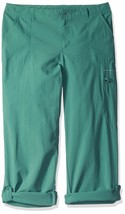 Columbia Women&#39;s Full Leg Aruba Roll Up Pant Thyme Green Size 4 - $8.05