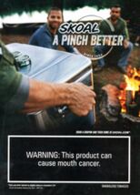 Skoal Chewing Tobacco Advertising Ad Metal Sign 12x8in Retro Snuff Chew ax - €21,20 EUR