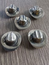Vintage 925 Sterling Silver Hat Buttons Set Free Shipping - £71.93 GBP