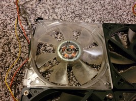 7 - Used and Dirty 120 MM Computer Fans - Read Description! - £15.72 GBP