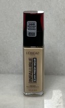 L’Oréal Infallible 24H Fresh Wear Foundation SPF 25 420 True Beige 1 Oz - £11.80 GBP