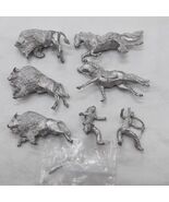 Native American Hunting Buffalo 15MM Metal Miniatures - $41.61 CAD