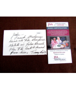 TOMMY BOLT 15 PGA TOUR TITLES 1958 US OPEN SIGNED AUTO VTG INDEX CARD JS... - €34,49 EUR
