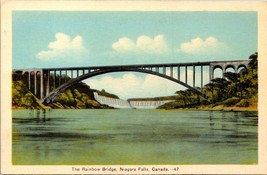 Canada Ontario Niagara Falls Rainbow Bridge Unposted 1915-1930 Vintage Postcard - £5.85 GBP