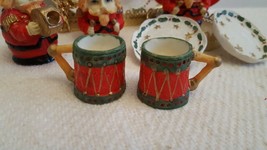 Vintage Collectible Mini Resin Tea Set Featured Christmas Three Kings Th... - £14.34 GBP