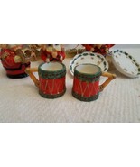 Vintage Collectible Mini Resin Tea Set Featured Christmas Three Kings Th... - $24.39 CAD