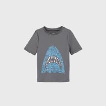 Toddler Boys&#39; Shark Graphic Short Sleeve Rash Guard - Cat &amp; Jack™ - Size... - £2.55 GBP