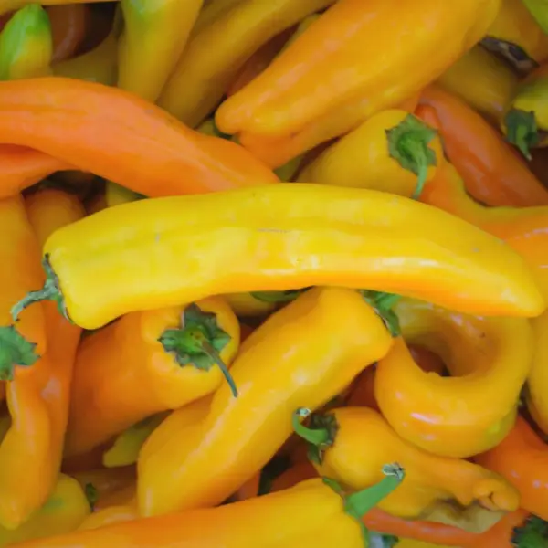 Corno Di Toro Giallo Pepper Seeds 30+ Yellow Italian Sweet Fresh Seeds - £5.60 GBP