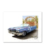 Signed RETURN OF THE LIVING DEAD 1960 Cadillac Poster Print Wall Art 11x14 - €20,51 EUR