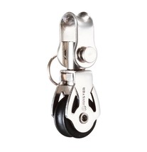  Sailboat 16mm 5/8 Inch Single Swivel Shackle Block Small Boat Block SB-1614F - £18.77 GBP