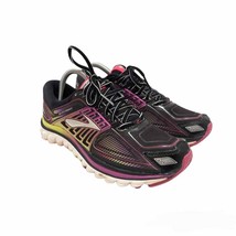 Brooks Glycerin 13 3D Fit Print Purple Yellow Running Sneaker Women&#39;s Size 7.5 - £30.28 GBP