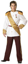 InCharacter Royal Prince Charming Adult Costume, X-Large White/Gold - £205.76 GBP