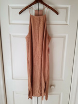 Forever 21 Camel Brown Summer Dress (New w/ Tags) - £15.78 GBP