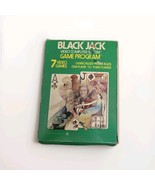 Atari Blackjack 2600 Cartridge 1978 Complete with Manual Tested Working ... - $19.80