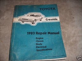 1983 Toyota Cressida Service Shop Repair Workshop Factory Manual OEM 1983  - £22.10 GBP