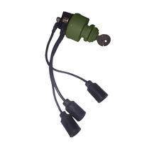 Green Military Humvee M998 Key Plug &amp;play Ignition Startup Switch Truck H1-
s... - £31.60 GBP