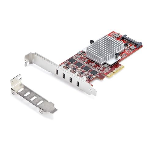 StarTech.com 4-Port USB-C 10Gbps PCIe Card, 4X Independent USB 3.2 Contr... - $317.34