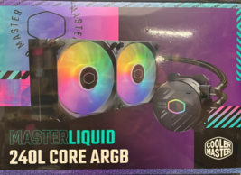 Cooler Master - MLW-D24M-A18PZ-R1 - MasterLiquid 240L Core ARGB Cooling Fan - $119.95