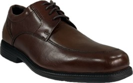 ROCKPORT CHARLES ROAD APRON TOE MEN&#39;S WATERPROOF LEATHER OXFORD WIDE(W) ... - £79.92 GBP