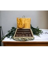 Azar Sewing Quilting Organizer Portable Lap Desk Vintage Floral Tapestry... - $638.58 MXN