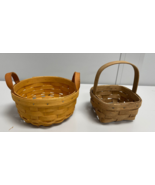 LONGABERGER  2pc Lot 1998 - $33.33 CAD