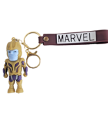 Marvel Thanos Keychain Superhero Villain Figure Bag Charm Strap Avengers... - $171.46 MXN