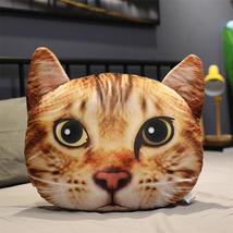 Cartoon simulation 3D cat head cushion - £25.62 GBP+