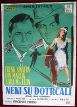 1958 Original Movie Poster Some Came Running Frank Sinatra Dean Martin Minnelli - £213.64 GBP