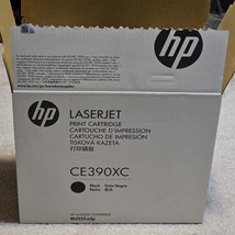 NEW OPEN BOX Genuine HP CE390XC Black Toner Cartridge LaserJet M4555 - £88.01 GBP