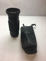 Vintage Tokina At-x Pro 80-200mm f3.5 4.5 Adapts For Canon Carrying Case Black - $69.29