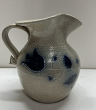 Vintage Salt Glazed Pitcher - Small Colonial Williamsburg Reproduction Pitcher - £11.76 GBP