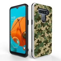 For Lg K51,Lg Reflect Tough Hybrid Phone Shockproof Case Jungle Camo - £12.76 GBP