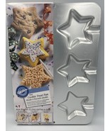 Vintage Wilton Retired Star Cookie Treat Pan (6) Baking Pan #2105-8102 S... - £7.09 GBP