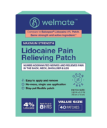 WELMATE | 4% Lidocaine Numbing Patch | Maximum Strength | Temporary Reli... - $49.95
