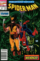Spider-Man #9 Newsstand McFarlane Cover (1990-1998) Marvel Comics - £8.33 GBP