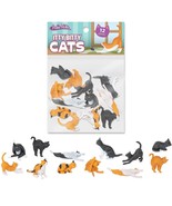 12 lot Itty Bitty Soft Vinyl Cats -  Novelty Fun Gag Gifts - $19.13 CAD