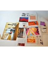  Camera Photography Nikon &amp; More Manual Pamphlet Booklets SLR 35mm Film - £7.75 GBP