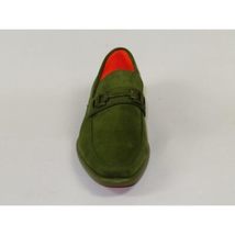 Men's TAYNO Shoes Soft Micro Suede Slip-on Loafer THE CAPRIO S Green image 3