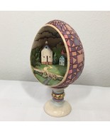 Jim Shore Egg Heartwood Creek Small Town Big Blessings Easter 2006 - $14.99