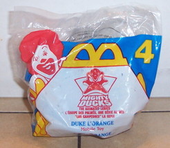 1996 Mcdonalds Happy Meal Toy Mighty Ducks #4 Duke L&#39; Orange MIP - $14.52