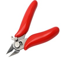 Diagonal Pliers 3.5 Inch Mini Wire Cutter Small Soft Cutting Electronic Pliers - £6.09 GBP