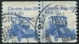 US Scott 1906 - 17c Electric Auto Split Number - Used PS2 - Plate Number 3 - £2.35 GBP