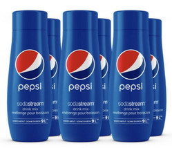 Pepsi Sodastream Drink Mix 6 bottles Soda Stream - $91.83