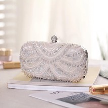 Women&#39;s  Clutch Bag Embroidered  Purses and Handbags Sequin  Designer Clutches W - £77.16 GBP