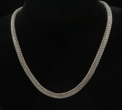 JOHN HARDY 925 Silver - Vintage Shiny Wheat Link Chain Necklace - NE3354 - £579.39 GBP