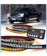 LUMENIX 2PCS 70 Inch Emergency Strobe Lights Strip LED Running Board Fle... - $64.34