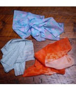 Scarf Lot of 3 Vintage Sarah Coventry, Robinson Golluber Colorful Dress ... - £19.54 GBP