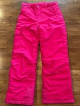 Columbia Youth Arctic Trip Omni-Heat Snow Ski Pants Hot Pink 18&#39; - £34.53 GBP