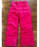 Columbia Youth Arctic Trip Omni-Heat Snow Ski Pants Hot Pink 18&#39; - £34.13 GBP